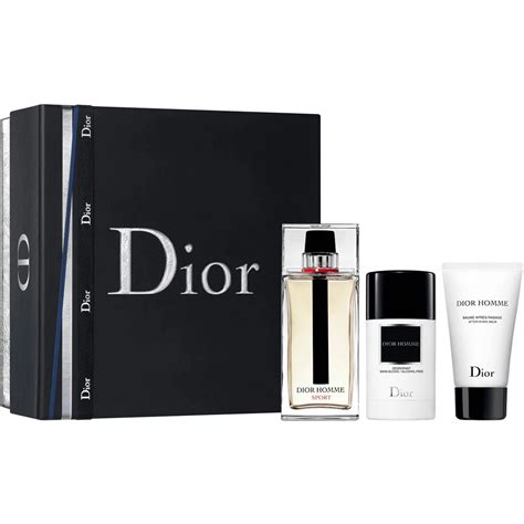 dior homme eau de toilette gift set|Dior Homme sport gift set.